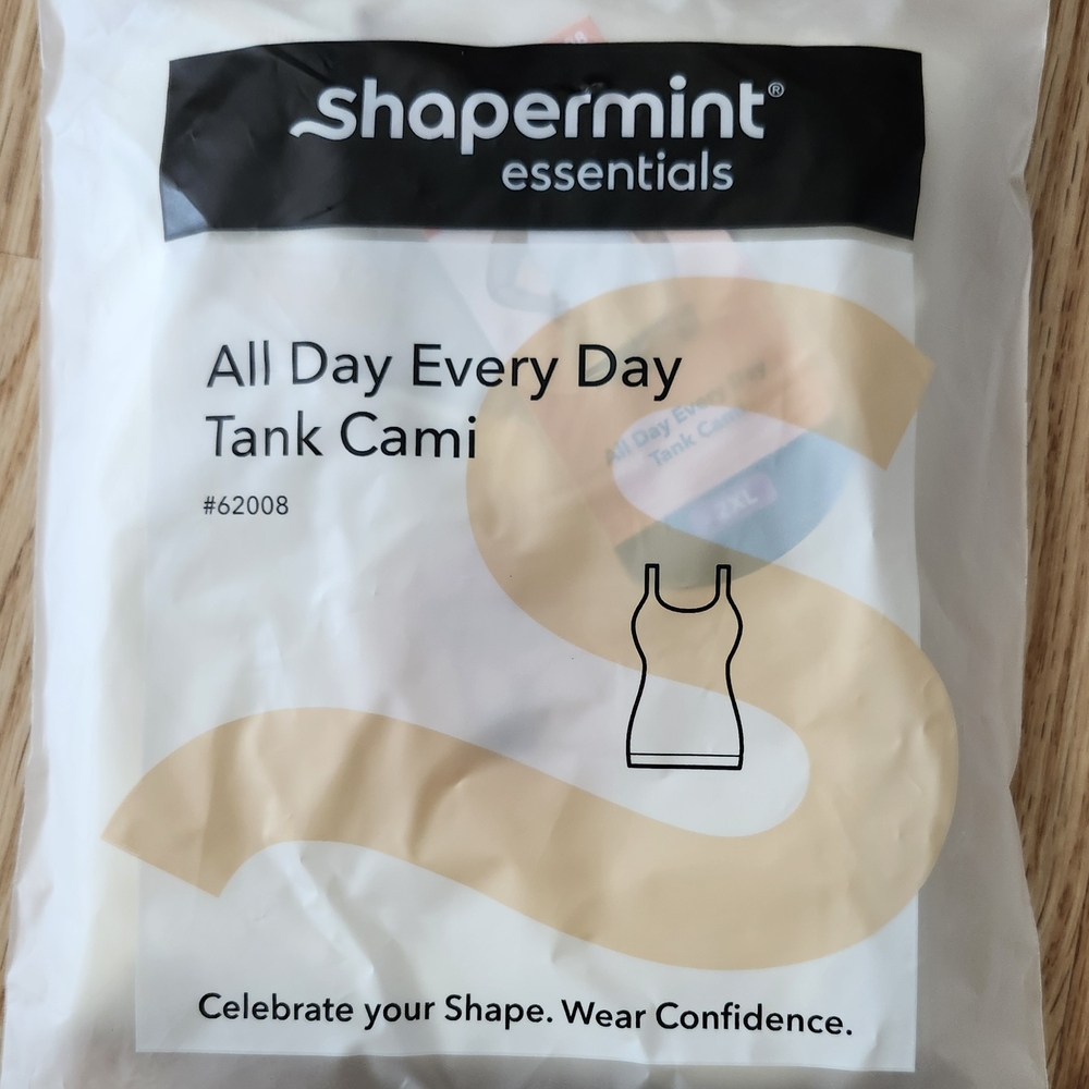 Shapermint Essentials Tank Cami - Cream